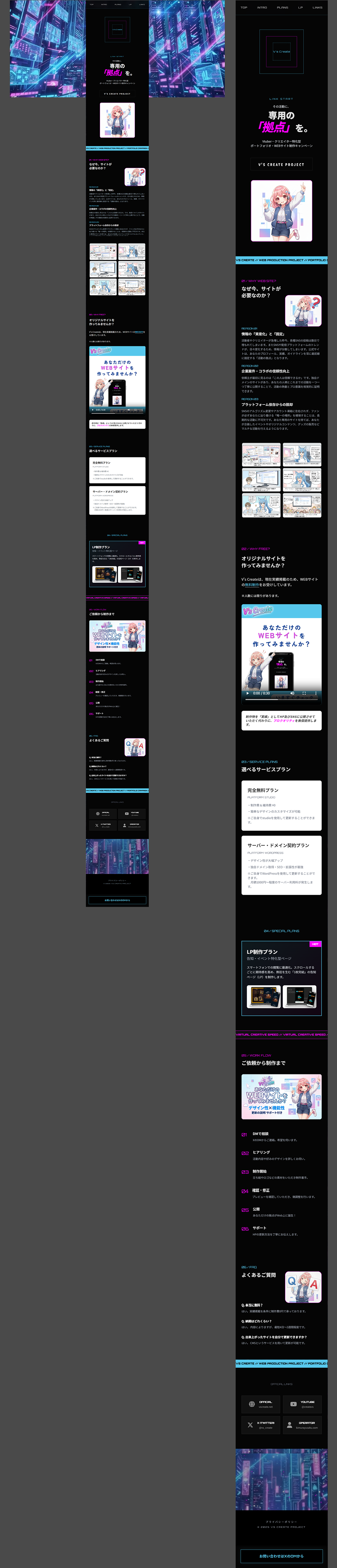 レスポンシブデザインのモックアップ